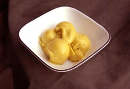 Παγωτό mango-καρύδας